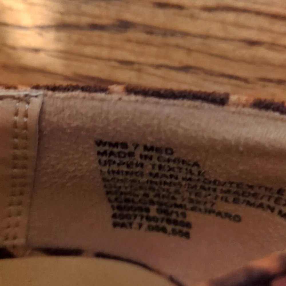 LC Lauren Conrad Animal Print Suede Heels 7 Medium - Picture 3 of 4